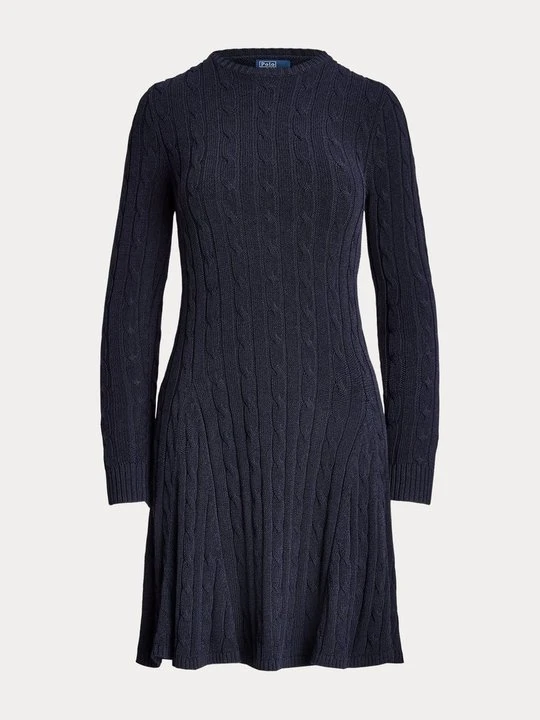 Zdjęcie produktu Sukienka dzianinowa Polo Ralph Lauren granatowy