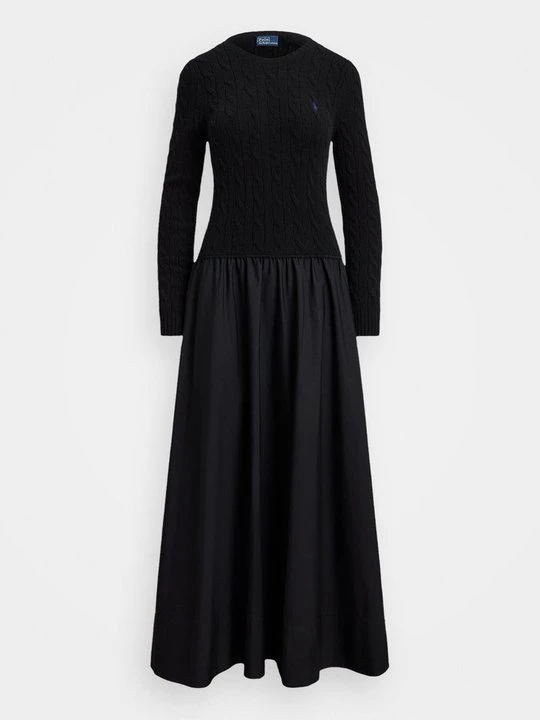 Zdjęcie produktu Sukienka dzianinowa Polo Ralph Lauren czarny