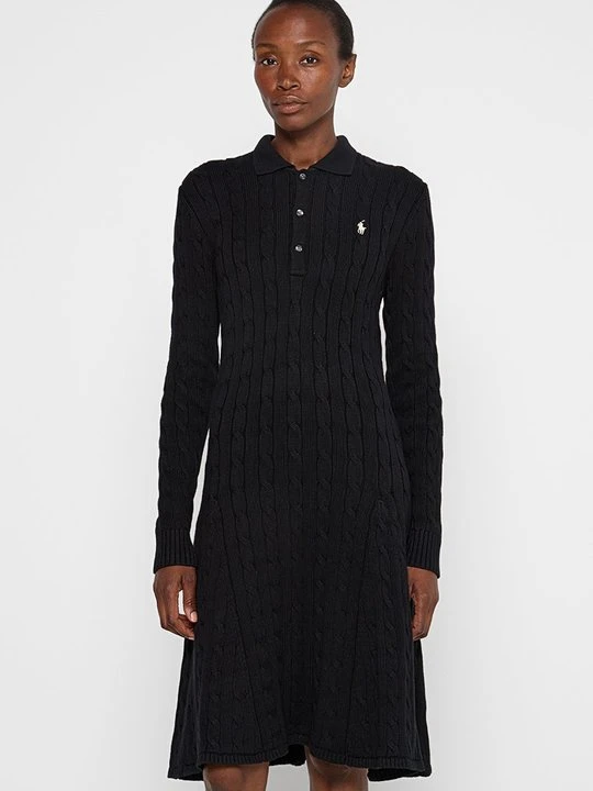 Zdjęcie produktu Sukienka dzianinowa Polo Ralph Lauren czarny