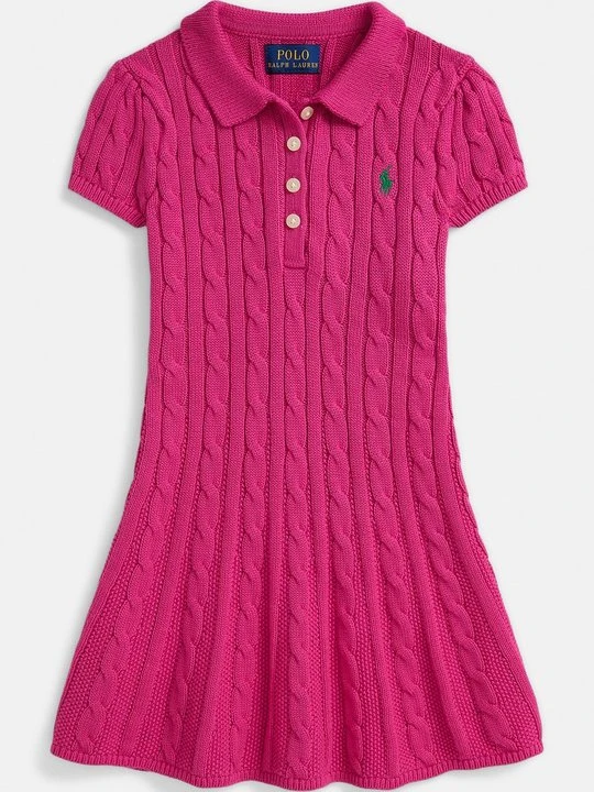 Zdjęcie produktu Sukienka dzianinowa Polo Ralph Lauren różowy