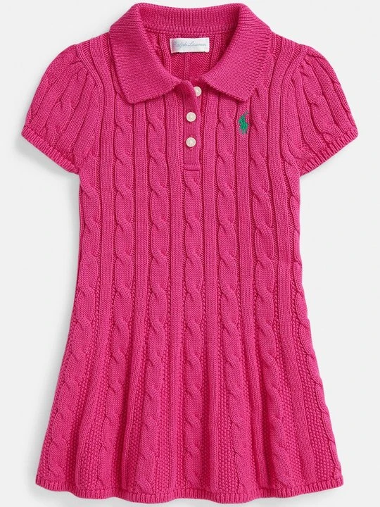 Zdjęcie produktu Sukienka dzianinowa Polo Ralph Lauren różowy