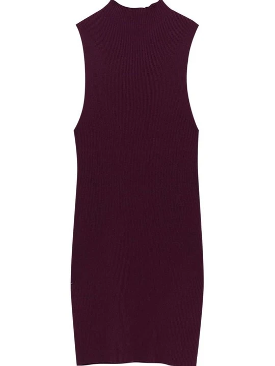 Zdjęcie produktu Sukienka dzianinowa PULL&BEAR mauve