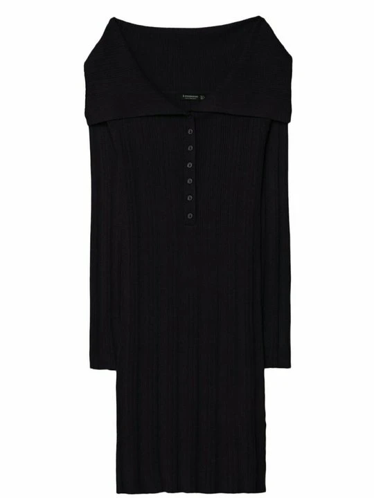 Zdjęcie produktu Sukienka dzianinowa Stradivarius czarny