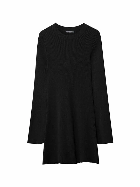 Zdjęcie produktu Sukienka dzianinowa Stradivarius czarny