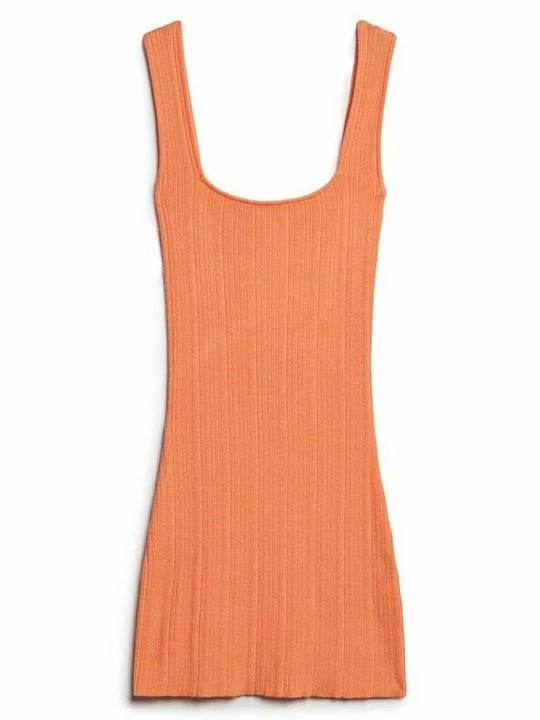 Zdjęcie produktu Sukienka dzianinowa Superdry pomarańczowy