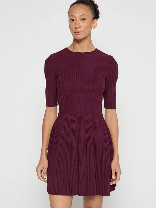 Zdjęcie produktu Sukienka dzianinowa Ted Baker jagodowy