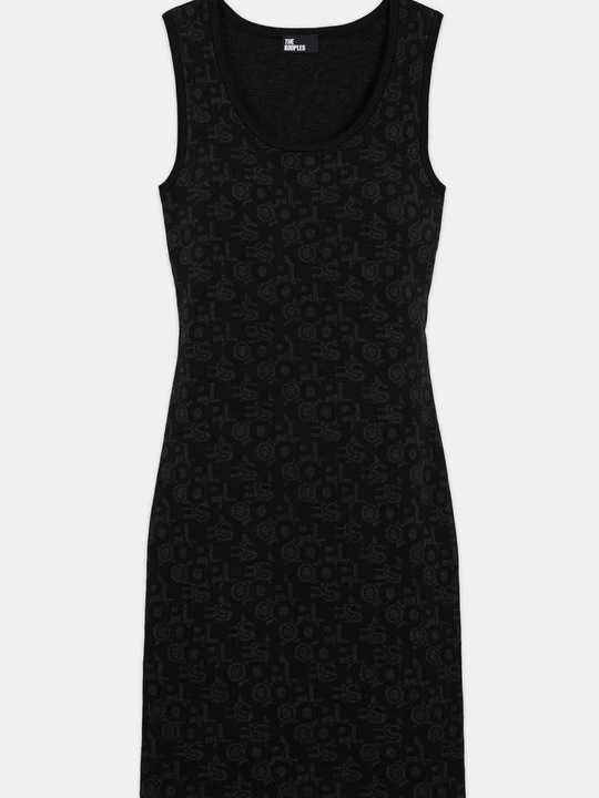 Zdjęcie produktu Sukienka dzianinowa The Kooples czarny