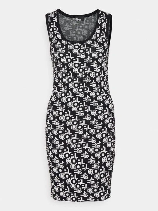 Zdjęcie produktu Sukienka dzianinowa The Kooples czarny