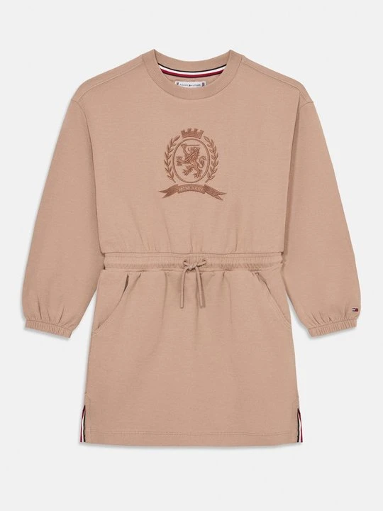 Zdjęcie produktu Sukienka dzianinowa Tommy Hilfiger beżowy