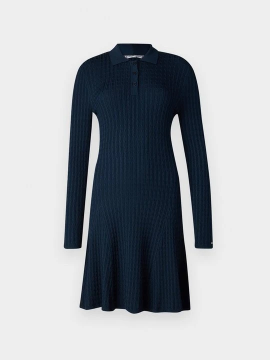 Zdjęcie produktu Sukienka dzianinowa Tommy Hilfiger granatowy