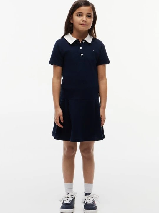 Zdjęcie produktu Sukienka dzianinowa Tommy Hilfiger granatowy