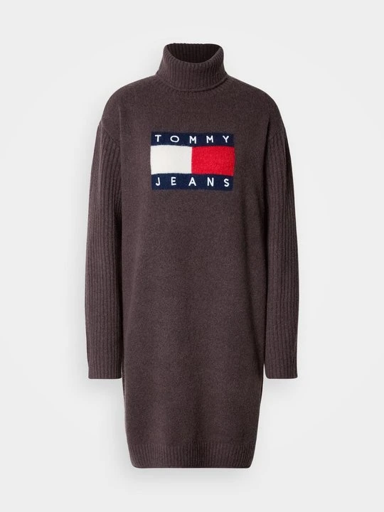 Zdjęcie produktu Sukienka dzianinowa Tommy Jeans brązowy