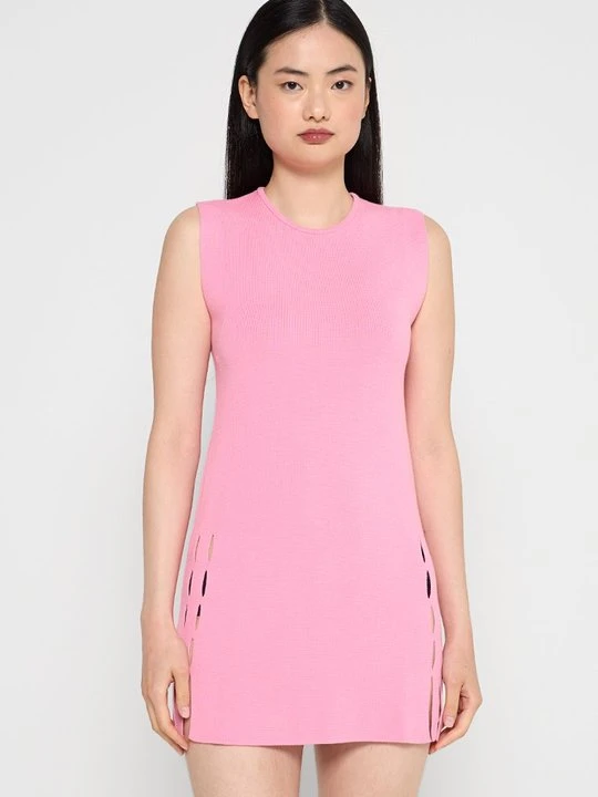 Zdjęcie produktu Sukienka dzianinowa United Colors Of Benetton różowy