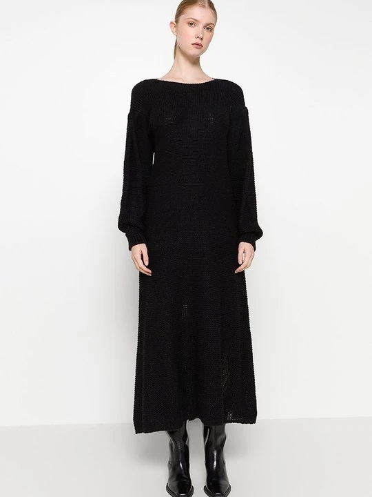 Zdjęcie produktu Sukienka dzianinowa United Colors Of Benetton czarny