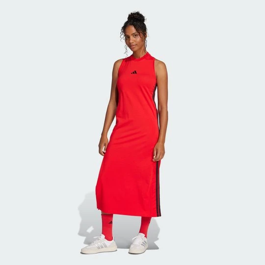 Zdjęcie produktu Sukienka Essentials 3-Stripes Long Racerback Adidas