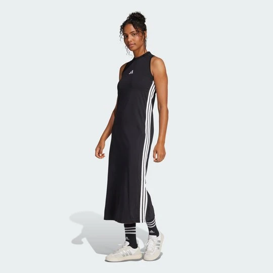 Zdjęcie produktu Sukienka Essentials 3-Stripes Long Racerback Adidas