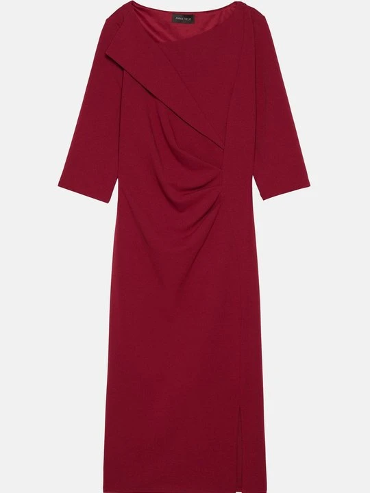 Zdjęcie produktu Sukienka etui Anna Field By Zalando bordowy