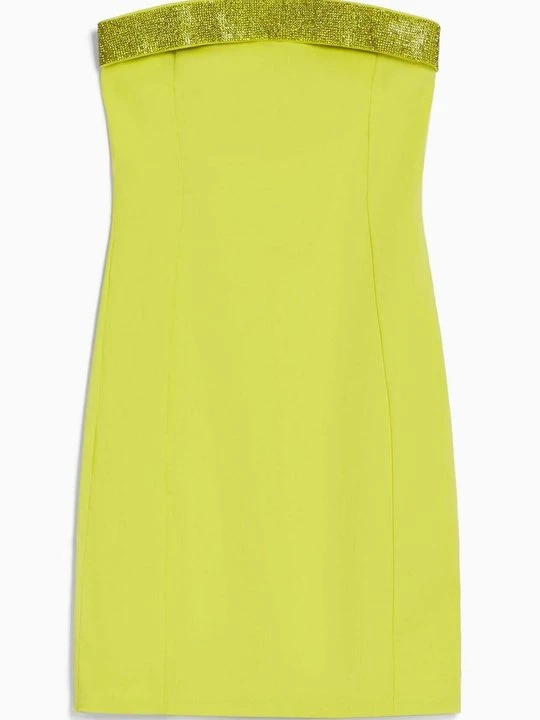 Zdjęcie produktu Sukienka etui Bershka zielony