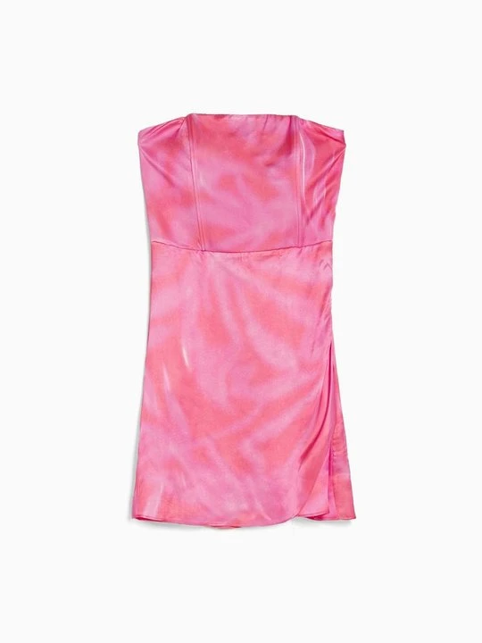 Zdjęcie produktu Sukienka etui Bershka różowy