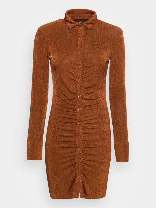 Zdjęcie produktu Sukienka etui Gina Tricot brązowy