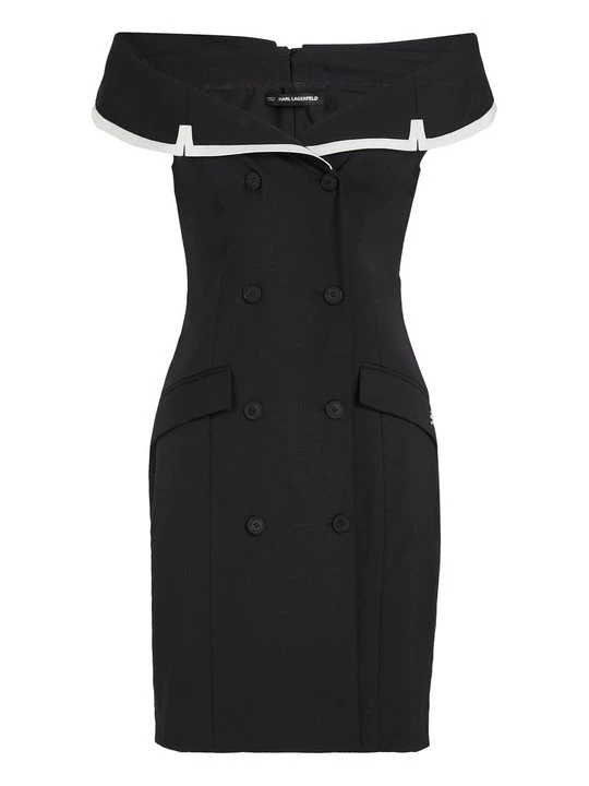 Zdjęcie produktu Sukienka etui KARL LAGERFELD czarny