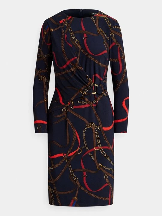 Zdjęcie produktu Sukienka etui Lauren Ralph Lauren granatowy