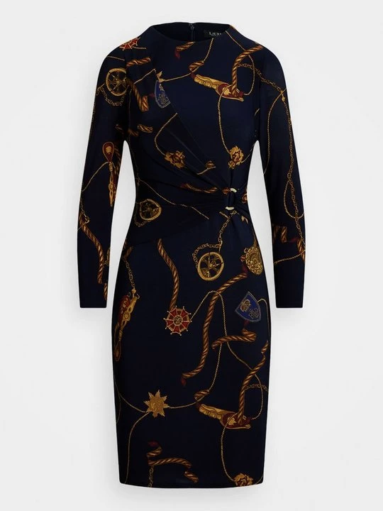 Zdjęcie produktu Sukienka etui Lauren Ralph Lauren granatowy