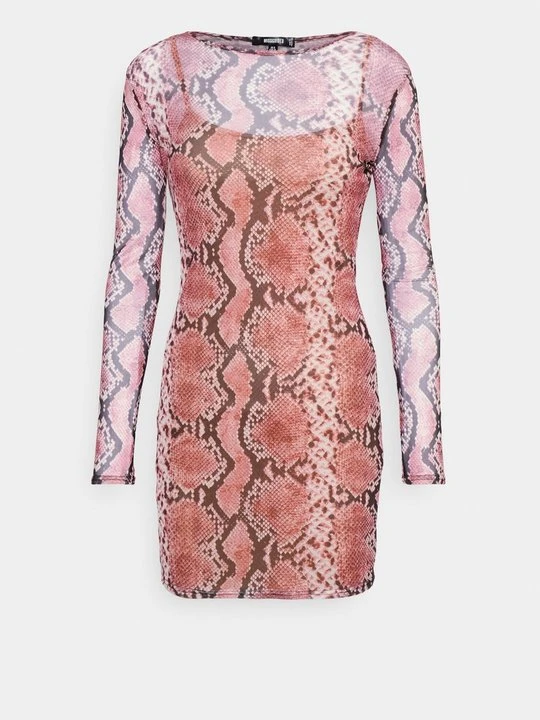 Zdjęcie produktu Sukienka etui Missguided brązowy