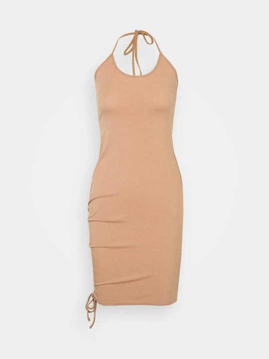 Zdjęcie produktu Sukienka etui Missguided wielbłądzi