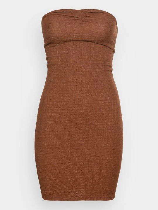 Zdjęcie produktu Sukienka etui Monki brązowy