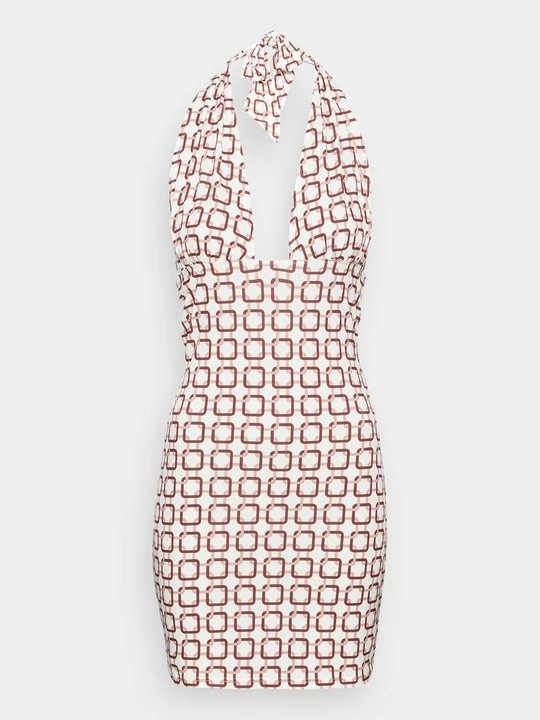 Zdjęcie produktu Sukienka etui Nly by Nelly brązowy