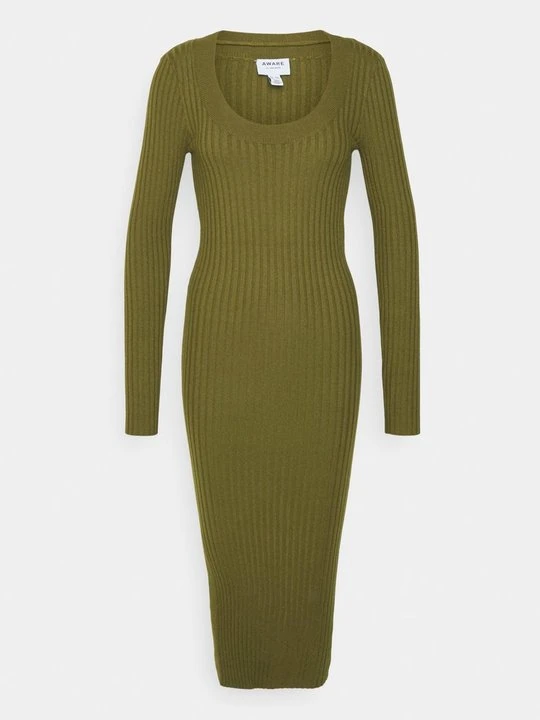 Zdjęcie produktu Sukienka etui Vero Moda ciemnozielony