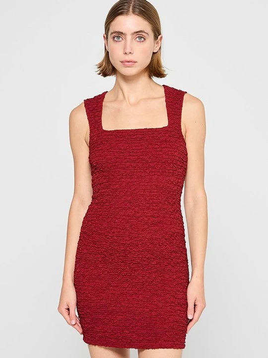 Zdjęcie produktu Sukienka etui Vero Moda bordowy