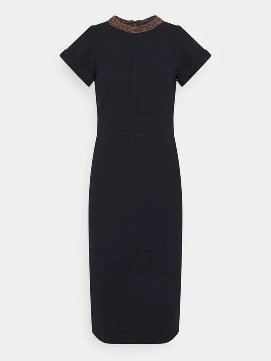 Zdjęcie produktu Sukienka etui Victoria Beckham granatowy