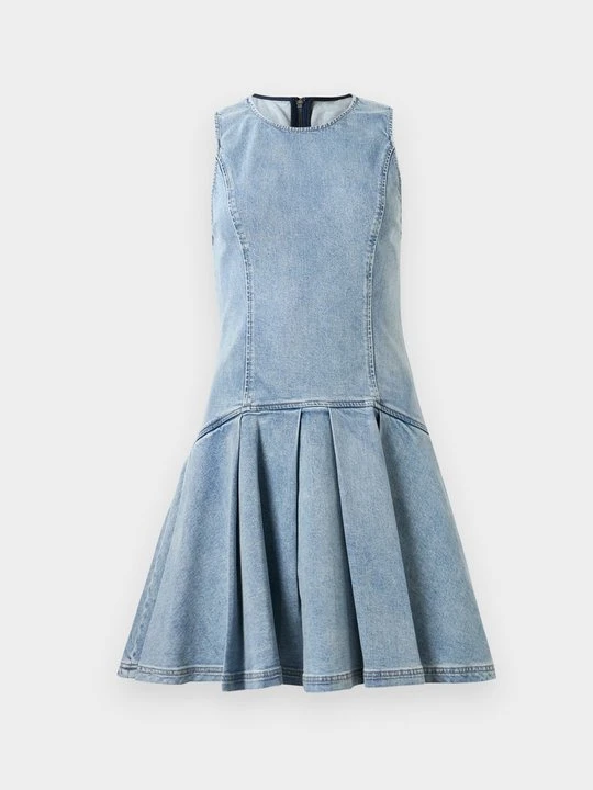 Zdjęcie produktu Sukienka jeansowa Alice + Olivia niebieski denim