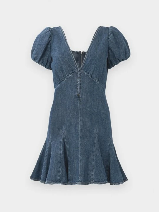Zdjęcie produktu Sukienka jeansowa Alice + Olivia granatowy