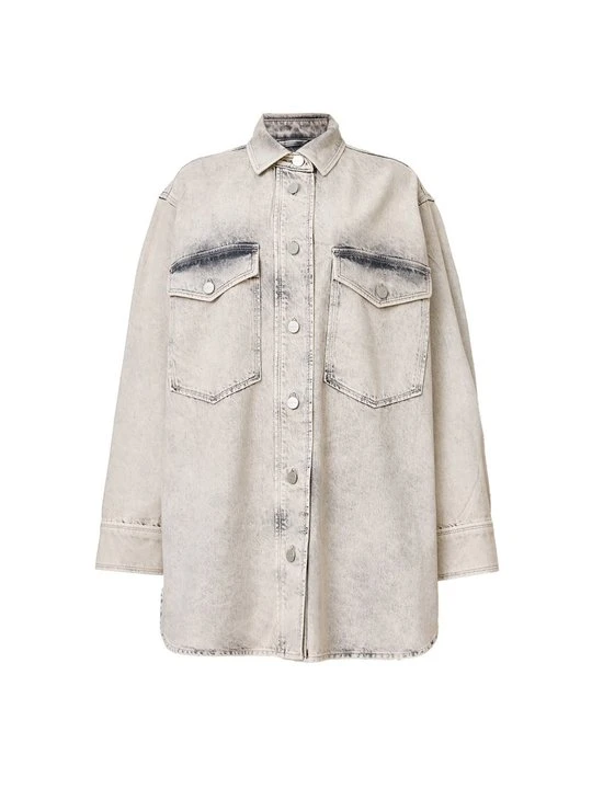Zdjęcie produktu Sukienka jeansowa AllSaints szary