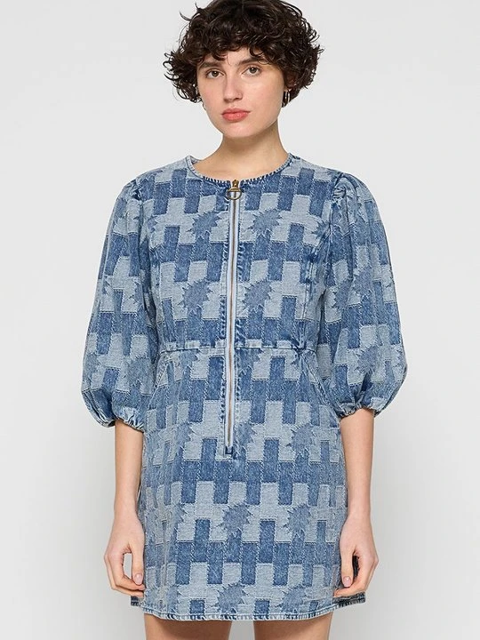 Zdjęcie produktu Sukienka jeansowa Barbour niebieski