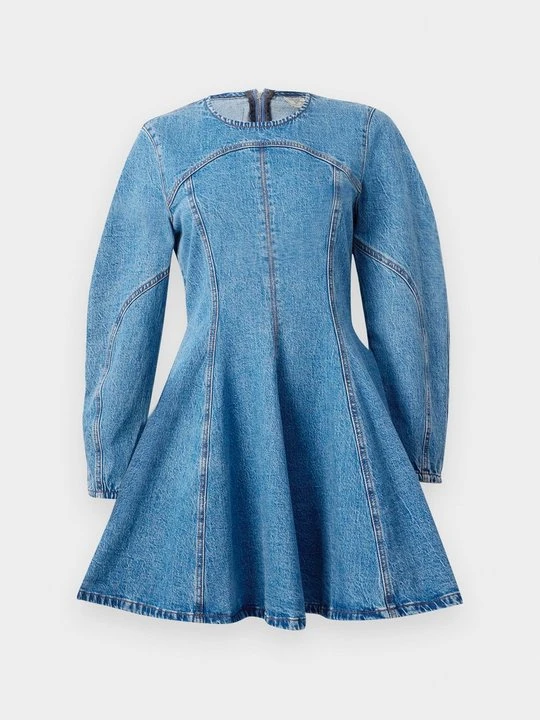 Zdjęcie produktu Sukienka jeansowa BAUM UND PFERDGARTEN jasnoniebieski denim