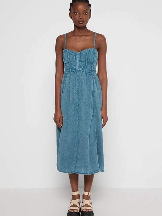Zdjęcie produktu Sukienka jeansowa BDG Urban Outfitters niebieski