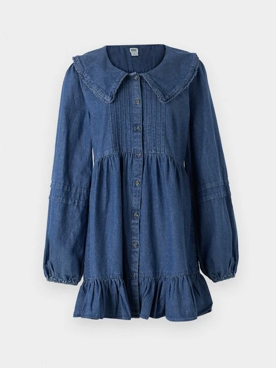 Zdjęcie produktu Sukienka jeansowa BDG Urban Outfitters niebieski