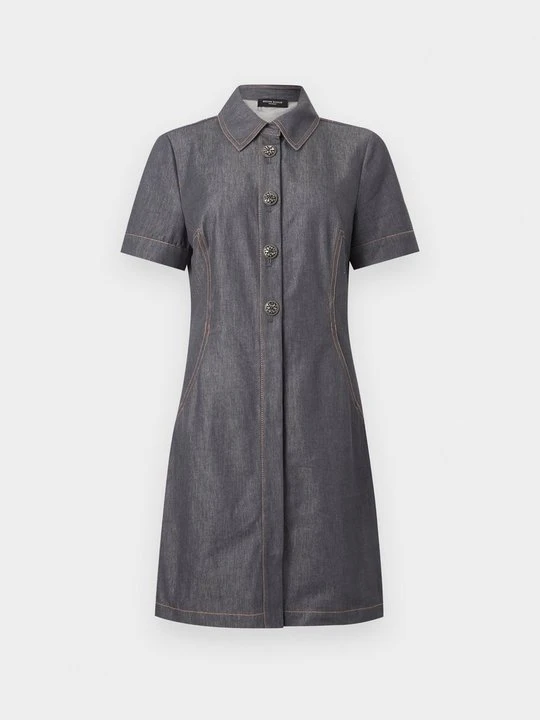 Zdjęcie produktu Sukienka jeansowa Bruuns Bazaar niebieski