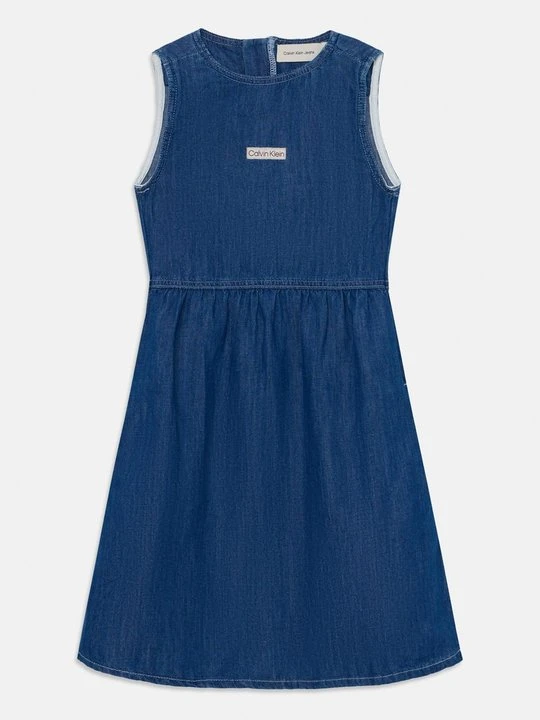 Zdjęcie produktu Sukienka jeansowa Calvin Klein Jeans niebieski denim