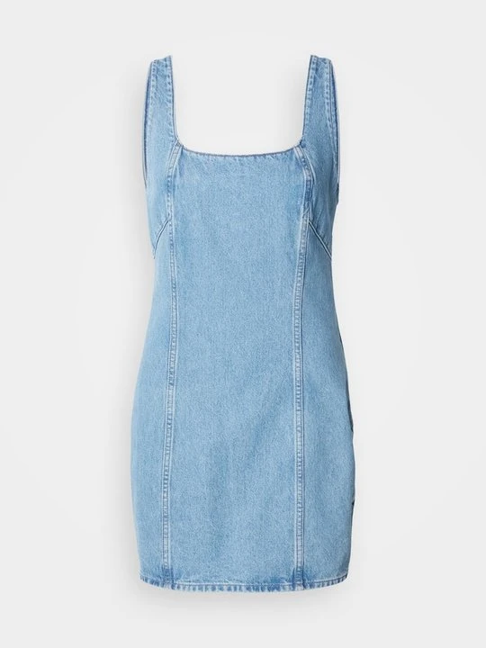 Zdjęcie produktu Sukienka jeansowa Calvin Klein Jeans biały