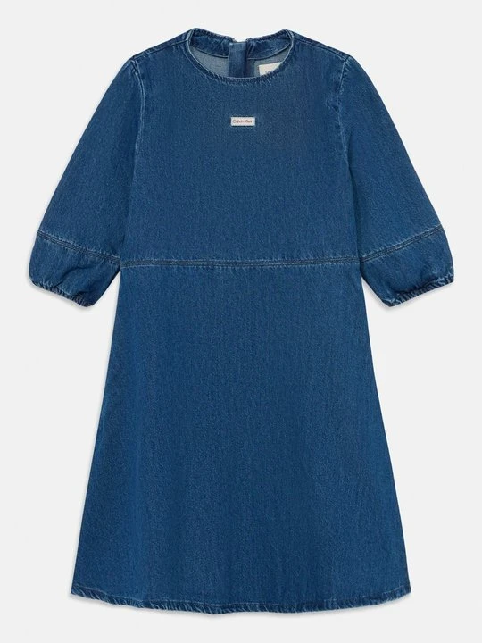 Zdjęcie produktu Sukienka jeansowa Calvin Klein Jeans niebieski denim