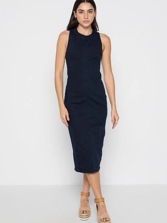 Zdjęcie produktu Sukienka jeansowa Calvin Klein Jeans granatowy