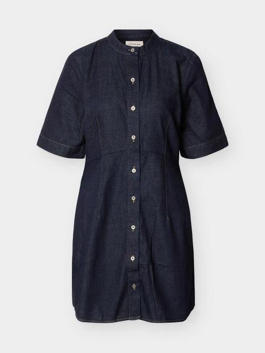 Zdjęcie produktu Sukienka jeansowa Calvin Klein Jeans ciemnoniebieski
