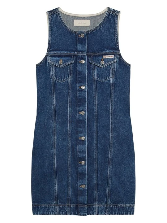 Zdjęcie produktu Sukienka jeansowa Calvin Klein Jeans niebieski