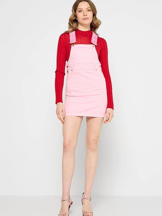 Zdjęcie produktu Sukienka jeansowa Chiara Ferragni różowy