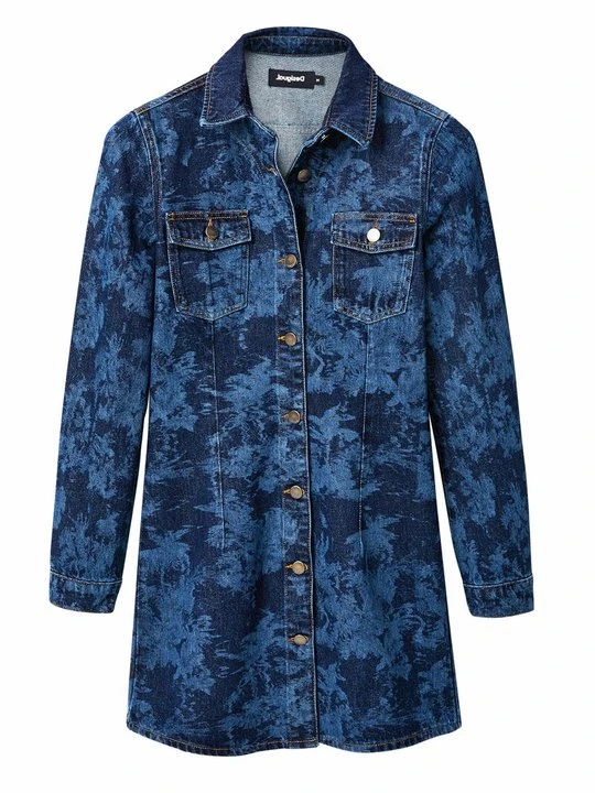 Zdjęcie produktu Sukienka jeansowa Desigual niebieski